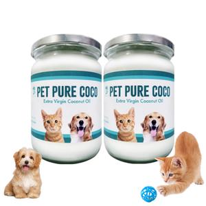 비엣비 강아지 코코넛오일 습식사료 털 영양제 유기농 500ML X 2개