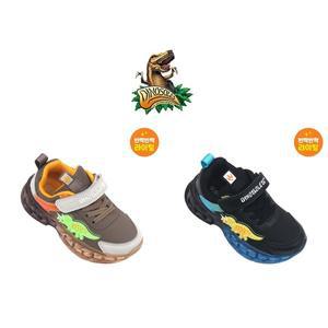 [다이노솔즈](강남점) DINOSOLES 트리케라 에어 와이 신상 불 나오는 LED 공룡 운동화 DNKCD3TSDY11