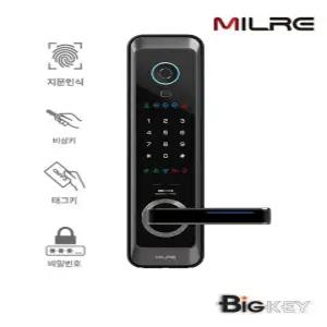 밀레시스텍 M65F 지문인식  디지털 현관문 도어락 번호키 현관 도어락 전자키