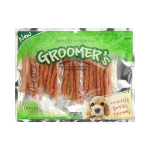 그루머스 치즈범벅 사사미 400g 기호성 좋은 애견 강아지 영양 육포 건강 대용량 간식