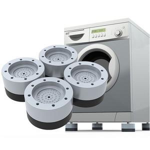 세탁기 받침대 삼성 LG 드럼 통돌이  수평 높이조절  소음 패드 발판 진동 고정 발받침