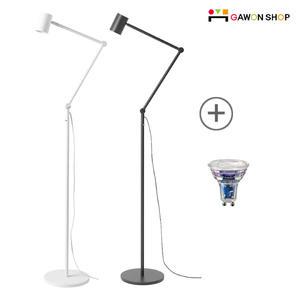 이케아 NYMANE 플로어스탠드와 전구/조명