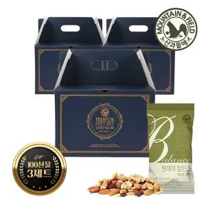 [산과들에] 하루견과 원데이발란스그린 100봉 x3개 견과류 대량선물세트