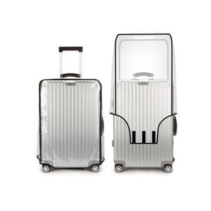 편한생활연구소 투명 캐리어 케리어 방수 커버 카바 24 26 28 30 인치 덮개 보호 케이스 항공 비닐 여행용 가방 보관 레인 싸개 수화물 커리어 직사각형 대형 화물용 pvc 나일론 튼튼한