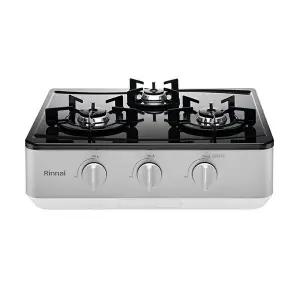 [린나이](강남점)[신세계 강남점]린나이 AA 가스레인지 3구 자동점화_매트그레이 RTR-W3202