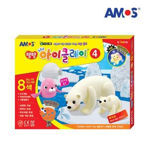 [기타]아이클레이 4번 8색 /점토 놀이 교구 미술