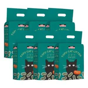 파미데이즈 고양이두부모래 가는입자 녹차향 2.8kg x 6개