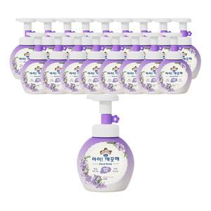아이깨끗해 핸드워시 용기 블루밍퍼플, 250ml, 18개