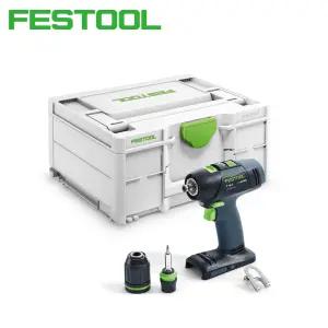 페스툴 충전드릴 577290 T18+3-Basic 베어툴 본체만 18V