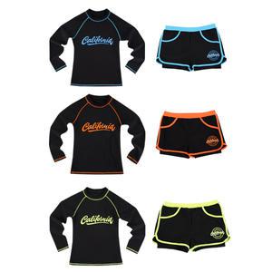 아이스샌드 주니어 아동  래쉬가드 세트 2피스 초등학생 수영복 BR92018