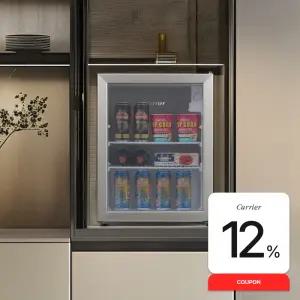 (최대혜택 223,430) 캐리어 미니 쇼케이스 냉장고 64L CVDR64BEM1 가정용/업소용