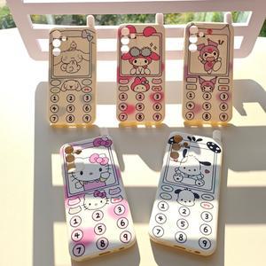 안테나 갤럭시 A15케이스 갤럭시버디3케이스 X커버5 신비키즈폰2 3 산리오 키즈폰 잼 포챠코 시나모롤