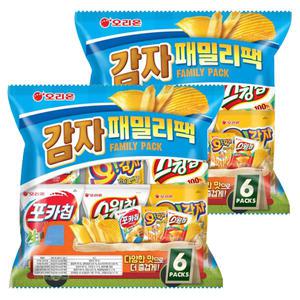 오리온 감자패밀리팩(6팩)X2개