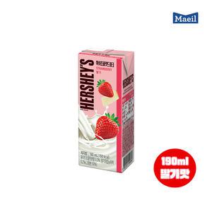 허쉬초콜릿드링크 딸기 190ml 12개/무료배송