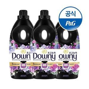 다우니 초고농축 섬유유연제 생화향기 1L 3개