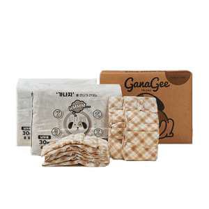 가나지 국산 패션 강아지기저귀 수컷용 매너벨트 60매 소형 중형 대형