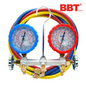 BBT R-410 신냉매용 냉동 냉매 에어컨 작업 매니폴드 게이지 - 일반형