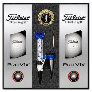 [Titleist] 타이틀리스트 PRO V1X 골프공 선물세트 6구 302(볼+자석티+볼마커)