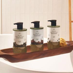 [에스이랜드][1+1]플루 아로마 퍼퓸 스크럽 바디워시 1000