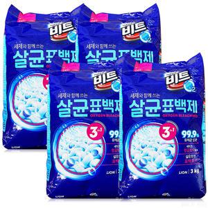비트 O2 살균표백제 3kg 4개
