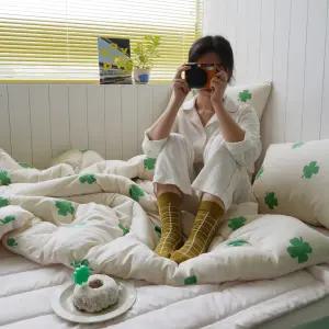 플로라 럭키미 먼지없는 세미마이크로 차렵이불 2컬러