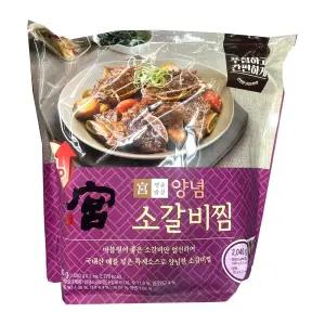 코스트코 궁 양념소갈비찜 2040g(1020gx2팩) /냉장 당면포함 간편조리