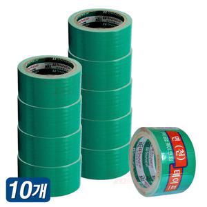 금성 청면 박스테이프 48mmx10M 10개 테잎 강력 접착 포장 택배 가정용 사무용 이삿짐