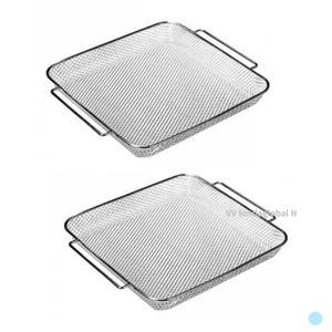 디디오랩 14L 에어프라이어 전용 스텐 메쉬바스켓 X2