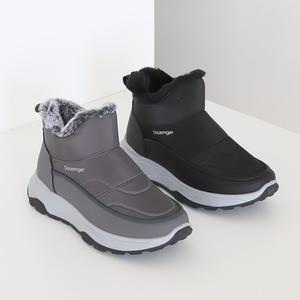 슬레진저 남성 패딩부츠 겨울 방한 털부츠 발목 방한화 캠핑 - MD-189