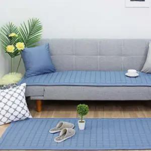 아늑한 순면 쇼파 매트 패드 2인용 3인용 4인용 쇼파 커버