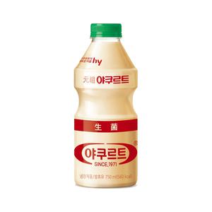 원조야쿠르트 요구르트 대용량 750ml x 5개