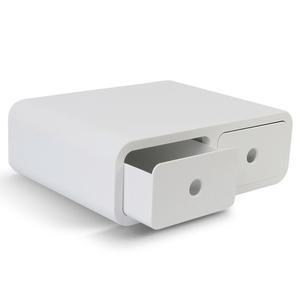 시스맥스 올리오박스 노트북 모니터 2칸 서랍받침대수납함 멀티박스 미니2