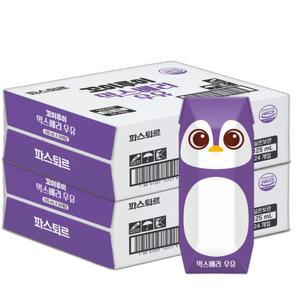 파스퇴르 꼬미루미 믹스베리우유 125ml 48팩