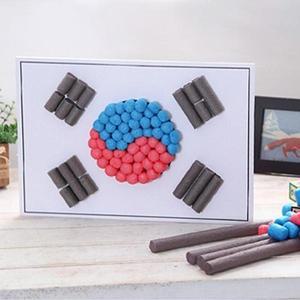 [오피스넥스]플레이콘 태극기만들기 5인용