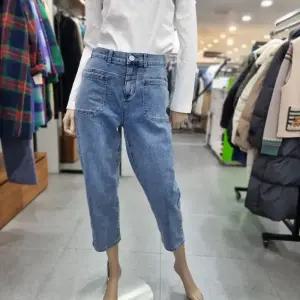 베네통/애플아울렛/포켓 배기 데님 팬츠 BADPA3511