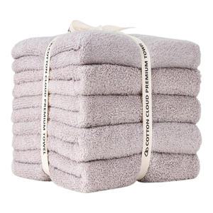 코튼클라우드 호텔타올, 라이트그레이 (리본포장), 180g, 5개입, 1개