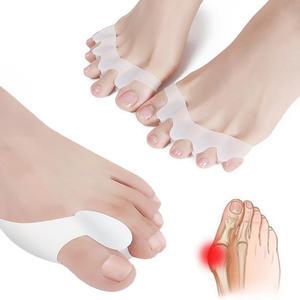 실리콘 무지외반증 보호대 엄지 새끼 발가락 통증 골절 링 깁스 밴드