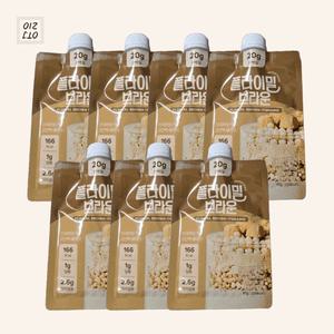 플라이밀 단백질 쉐이크 파우치 브라운 45g 7개