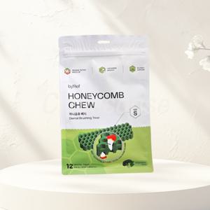 바이레프 허니콤츄 베지S(소형) 저알러지 저칼로리 채소 설채현 덴탈껌 개껌 120g 1개