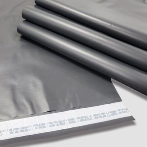 HDPE 택배봉투 쇼핑몰 포장지 포장 의류 비닐 접착 대량 구매 진회색 18x25+4 3000매
