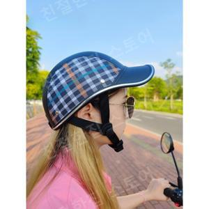 모자헬멧 페이스 반모 스웩 여자 남자 선바이저 야구모자 여름헬멧 여름