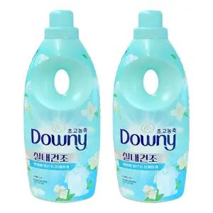다우니 초고농축 섬유유연제 엑스퍼트 실내건조 1L x2개