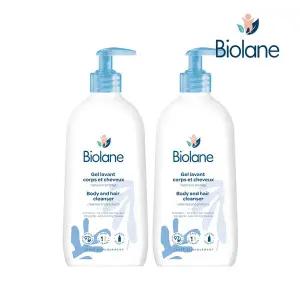 비올란 2 in 1 바디앤헤어 클렌저 350ml x2개 아기 신생아 올인원 저자극 코코넛워시