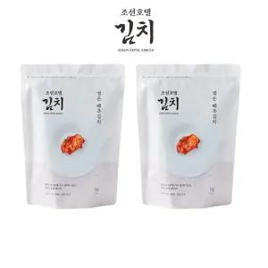 [조선호텔김치] 썰은 배추김치 1kg, 2개