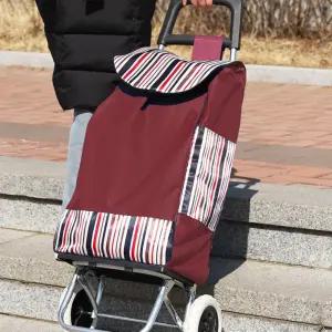 큰바퀴 저소음 쇼핑카트 장바구니 캐리어 핸드카트