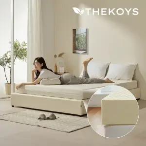 더코이즈 천연라텍스 매트리스 토퍼 통몰드 15cm S SS Q K