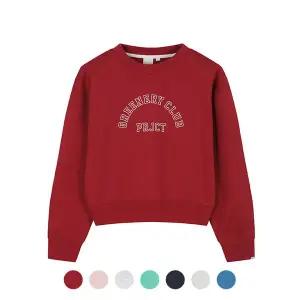 [프로젝트엠] 여성 PRJCT 크루넥 크롭 플리스 맨투맨_EYD4TR2810