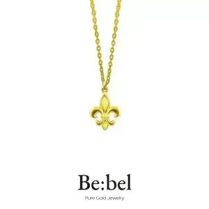 24K 순금 목걸이 7.5g(2돈) 여자 남자 플뢰르 드 리스 비벨