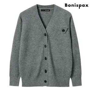 V넥 오버핏 버튼업 무지 가디건 (XP3CK003L0)