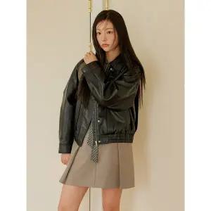 [올리브데올리브](센텀시티점)레더 블루종 자켓 OL5AJ808